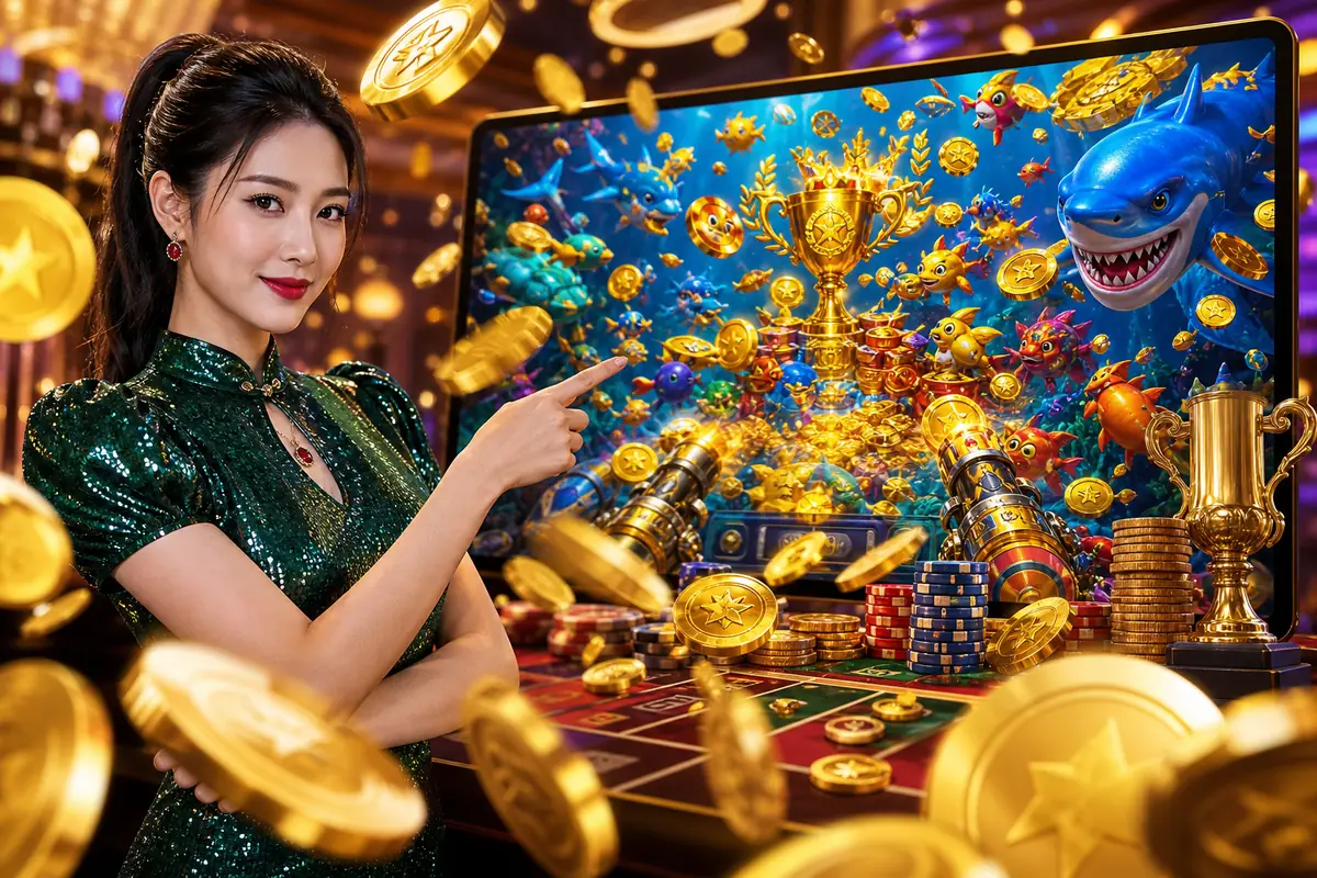 77ee JILI Fortune Gems স্লট ও ফিশিং গেম